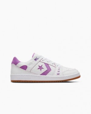 Converse CONS AS-1 Pro Chameleon Men Skate Shoes White / Fuchsia NZ | C-25684179