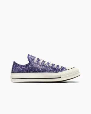 Converse Chuck 70 Glitter Women Sneakers Purple / Black NZ | C-21960759