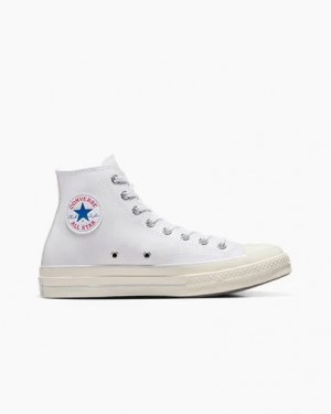 Converse Chuck 70 Leather Men Sneakers White NZ | C-49276819