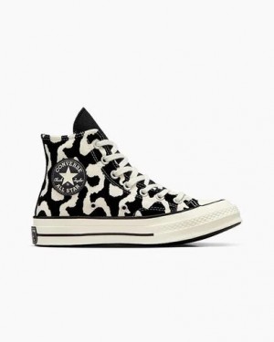 Converse Chuck 70 Leopard Remix Women Sneakers Black NZ | C-75129489