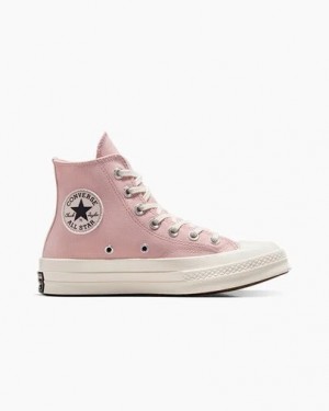 Converse Chuck 70 Pearls & Studs Women Sneakers Grey / Pink NZ | C-46781359
