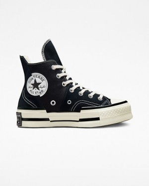 Converse Chuck 70 Plus Women Sneakers Black NZ | C-64209539