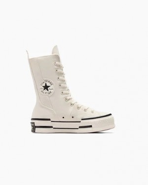 Converse Chuck 70 Plus XHi Men Sneakers White / Black NZ | C-05421639