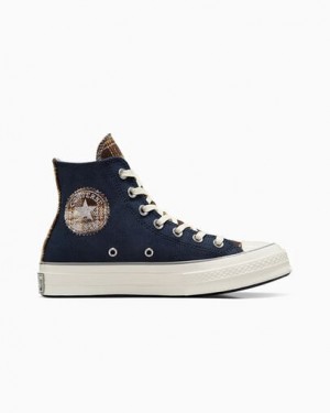 Converse Chuck 70 Women Canvas Shoes Navy / Grey NZ | C-14025389