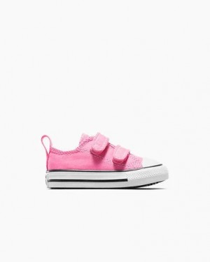 Converse Chuck Taylor All Star 2V Kids' Canvas Shoes Pink NZ | C-82041699