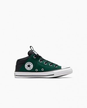 Converse Chuck Taylor All Star Axel Sporty Kids' Boots Green / Black / White NZ | C-76951329