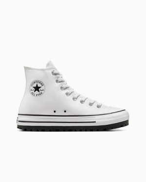 Converse Chuck Taylor All Star City Trek Men Sneakers White / Black NZ | C-09254769