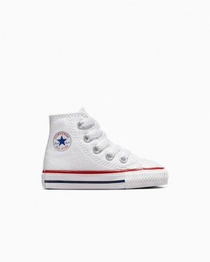 Converse Chuck Taylor All Star Classic Kids' Sneakers White NZ | C-20846139