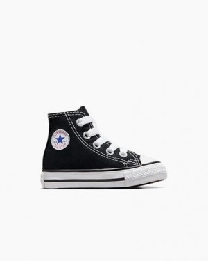 Converse Chuck Taylor All Star Classic Kids' Sneakers Black NZ | C-79318029