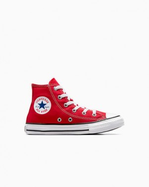 Converse Chuck Taylor All Star Classic Kids' Sneakers Red NZ | C-90471569