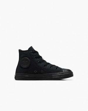 Converse Chuck Taylor All Star Classic Kids' Sneakers Black NZ | C-64507319