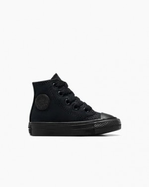 Converse Chuck Taylor All Star Classic Kids' Sneakers Black NZ | C-65830799