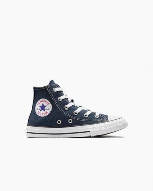 Converse Chuck Taylor All Star Classic Kids' Sneakers Navy NZ | C-39126709
