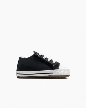 Converse Chuck Taylor All Star Cribster Kids' Canvas Shoes Black / Beige White NZ | C-13529649