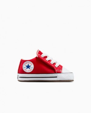 Converse Chuck Taylor All Star Cribster Kids' Canvas Shoes Red / Beige White NZ | C-91207389