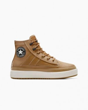 Converse Chuck Taylor All Star Equip Waterproof Men Boots Brown / Brown NZ | C-06487359
