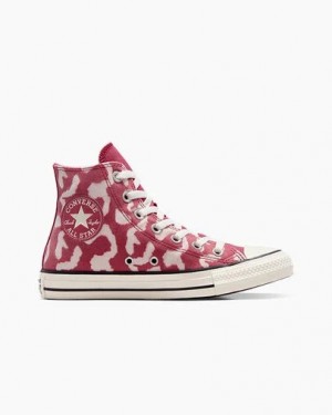 Converse Chuck Taylor All Star Leopard Remix Women Sneakers Pink NZ | C-63528979