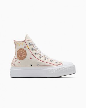 Converse Chuck Taylor All Star Lift Women Platform Shoes Yellow NZ | C-18392759