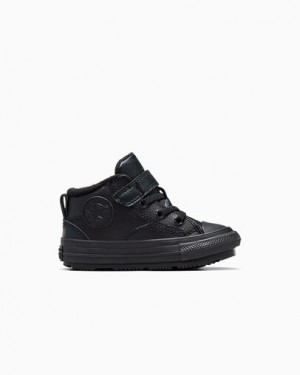 Converse Chuck Taylor All Star Malden Street Kids' Boots Black NZ | C-86397159
