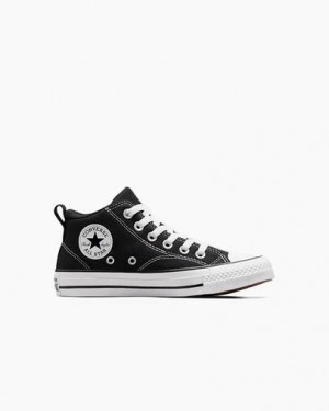 Converse Chuck Taylor All Star Malden Street Kids' Boots Black / White NZ | C-21873659