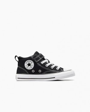 Converse Chuck Taylor All Star Malden Street Kids' Boots Black / White NZ | C-02861979