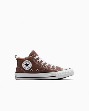 Converse Chuck Taylor All Star Malden Street Kids' Boots Brown / White / Black NZ | C-42790169