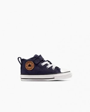 Converse Chuck Taylor All Star Malden Street Kids' Canvas Shoes Grey Purple / White NZ | C-98125349