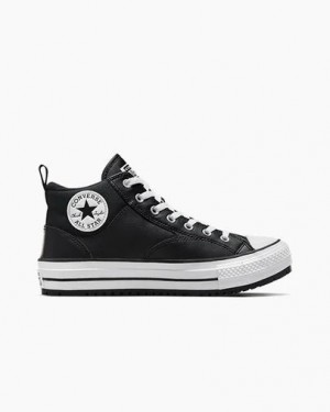 Converse Chuck Taylor All Star Malden Street Women Boots Black / White NZ | C-95124739