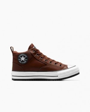 Converse Chuck Taylor All Star Malden Street Women Boots Brown / Brown / White NZ | C-07158439