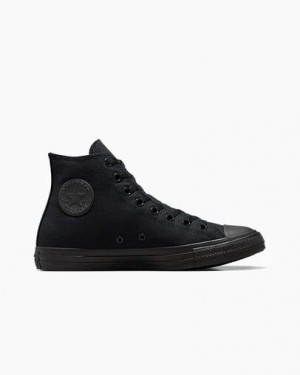 Converse Chuck Taylor All Star Men Canvas Shoes Black NZ | C-76509139