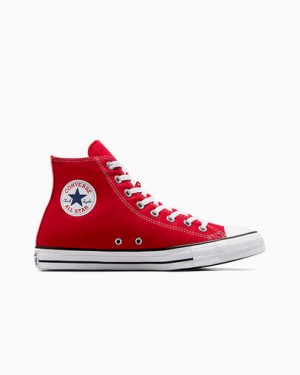 Converse Chuck Taylor All Star Men Canvas Shoes Red NZ | C-61534909