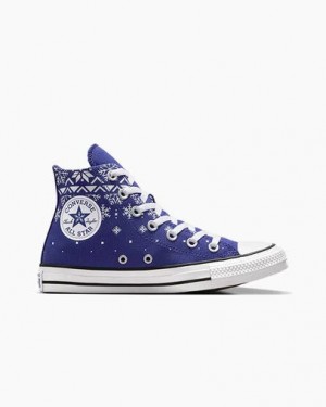 Converse Chuck Taylor All Star Men Sneakers Purple / White / Black NZ | C-89045239