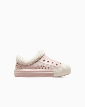 Converse Chuck Taylor All Star Play Lite CX Sherpa Kids' Sneakers Grey NZ | C-70328169