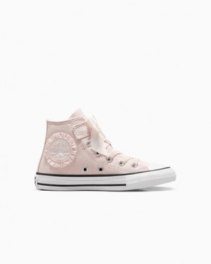 Converse Chuck Taylor All Star Ruffles & Bows Easy-On Kids' Sneakers Pink / White NZ | C-85392419