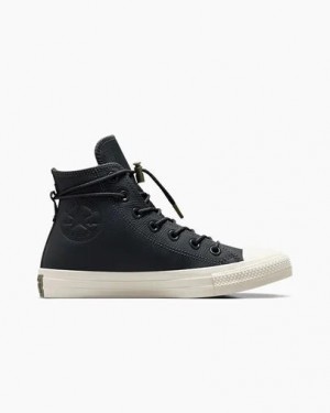 Converse Chuck Taylor All Star Weatherized Leather Men Sneakers Grey NZ | C-06972319