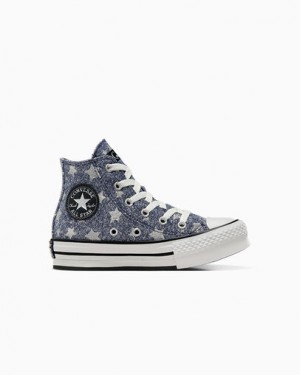 Converse Converse x Coraline Chuck Taylor All Star EVA Lift Kids' Platform Shoes Black NZ | C-38597049