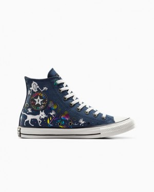 Converse Converse x Coraline Chuck Taylor All Star Men Sneakers Black NZ | C-40387619