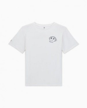 Converse Converse x Coraline Women T Shirts White NZ | C-26845709