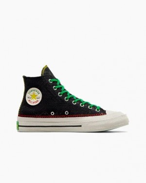 Converse Converse x Daily Paper Chuck 70 Men Sneakers Black / Multicolor NZ | C-85063219