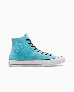 Converse Converse x Stüssy Chuck 70 Women Sneakers Blue NZ | C-18967049
