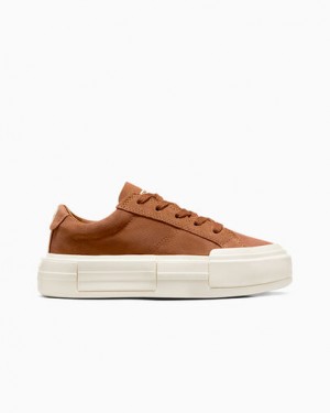 Converse Cruise Suede Women Sneakers Brown NZ | C-05482739