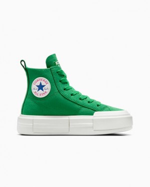 Converse Cruise Women Canvas Shoes Green / Green / White NZ | C-76814909