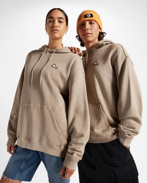 Converse Go-To Chuck 70 Loose Fit Men Hoodie Khaki NZ | C-36029879