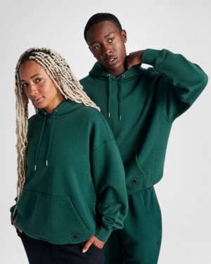 Converse Gold Standard Loose-Fit Men Hoodie Green NZ | C-46570899