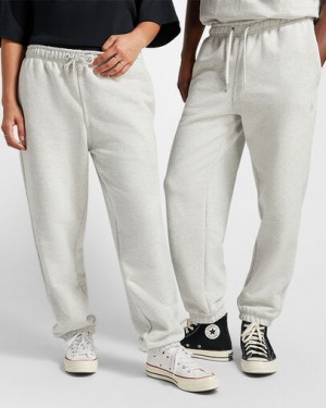 Converse Gold Standard Men Sweatpants Light Grey NZ | C-17649509