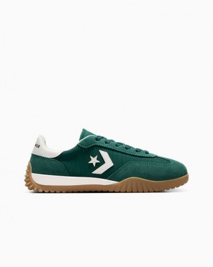 Converse Run Star Women Trainers Green / White NZ | C-45692719