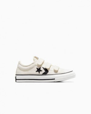 Converse Star Player 76 Kids' Sneakers White / Black NZ | C-87965439