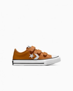 Converse Star Player 76 Leather Kids' Sneakers Multicolor NZ | C-49502179