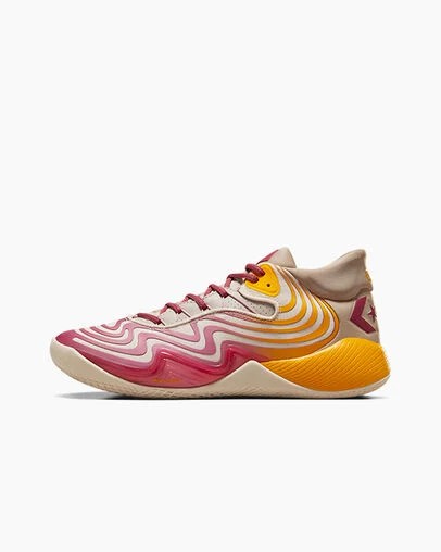 Converse All Star BB Shift CX Men Basketball Shoes Light Beige / Yellow / Pink NZ | C-06584799