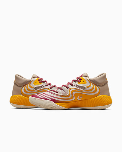 Converse All Star BB Shift CX Men Basketball Shoes Light Beige / Yellow / Pink NZ | C-06584799